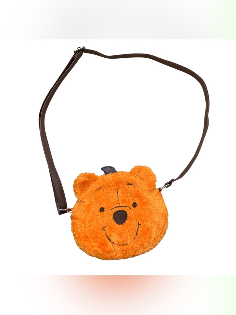 Disney Winnie Lounge Fly Plush Orange Bear Crossbody Bag for Cute Shoulder Purse